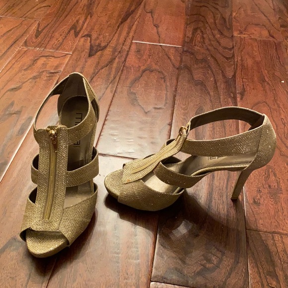 Glittery heels